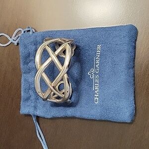 Charles Garnier Silver Cuff Bracelet